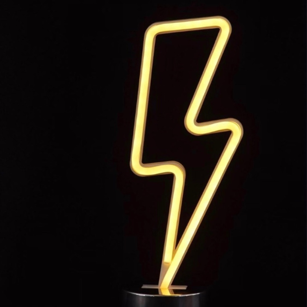 2/$20 Lighting Bolt LED NEON Light